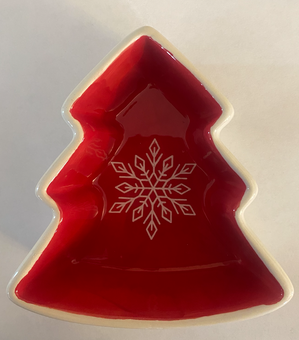 Hallmark Merry Makers Fadd Tree Bowl Christmas Tray New With Tag