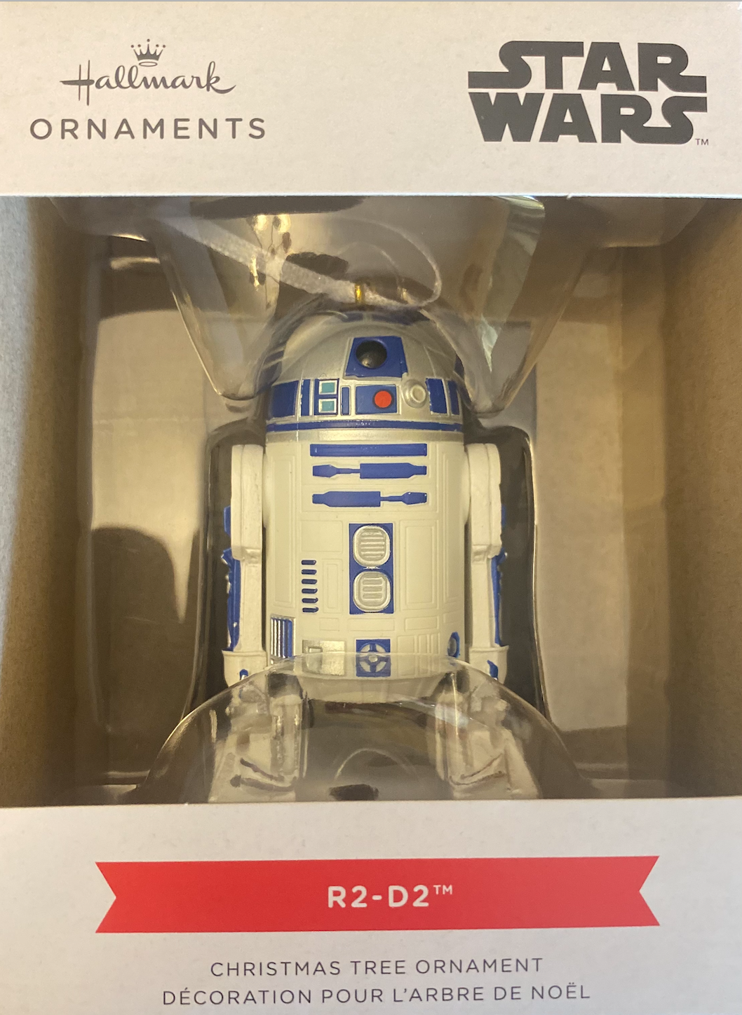 Hallmark 2021 Star Wars R2-D2 Christmas Ornament New With Box