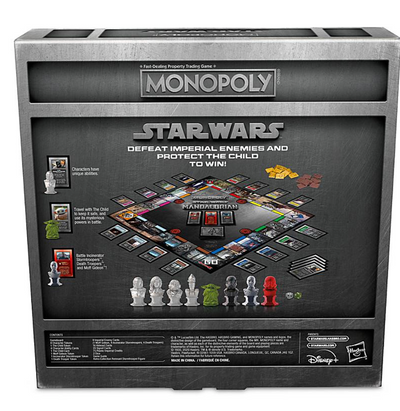 Disney Star Wars The Mandalorian Monopoly Game Limited Edition New with Box