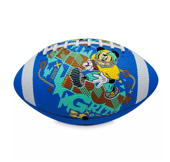 Disney Mickey Grid Iron Grit Mini Football New