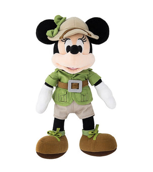 Disney Parks 9 inc Minnie Mouse Safari Plush New with Tags
