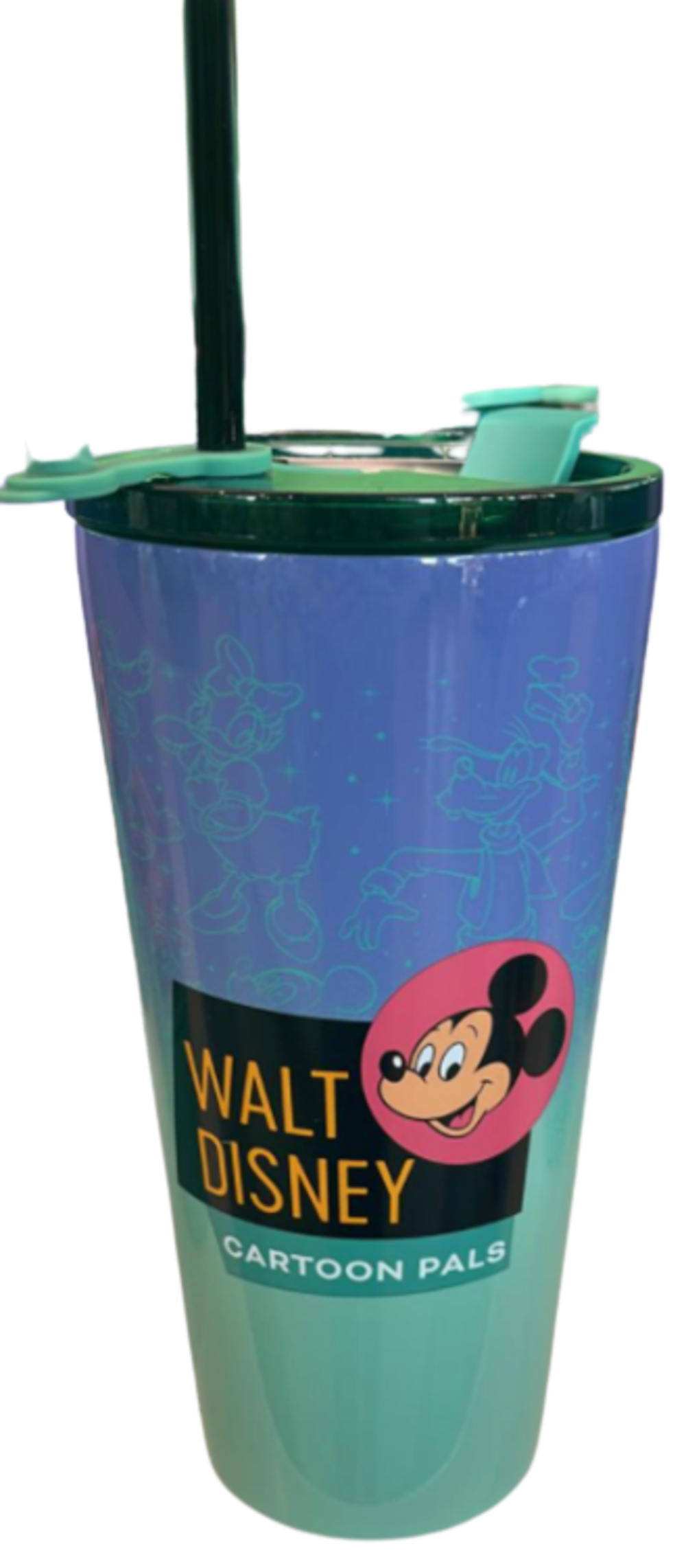 Disney Parks Walt Disney World Mickey Mouse Carton Pals Tumbler New With Tag