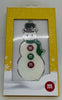 M&M's World Snowman Metal Christmas Ornament New with Tag