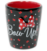Disney Parks Minnie Mouse Bow Up Toothpick Holder Mini Shot Glass New