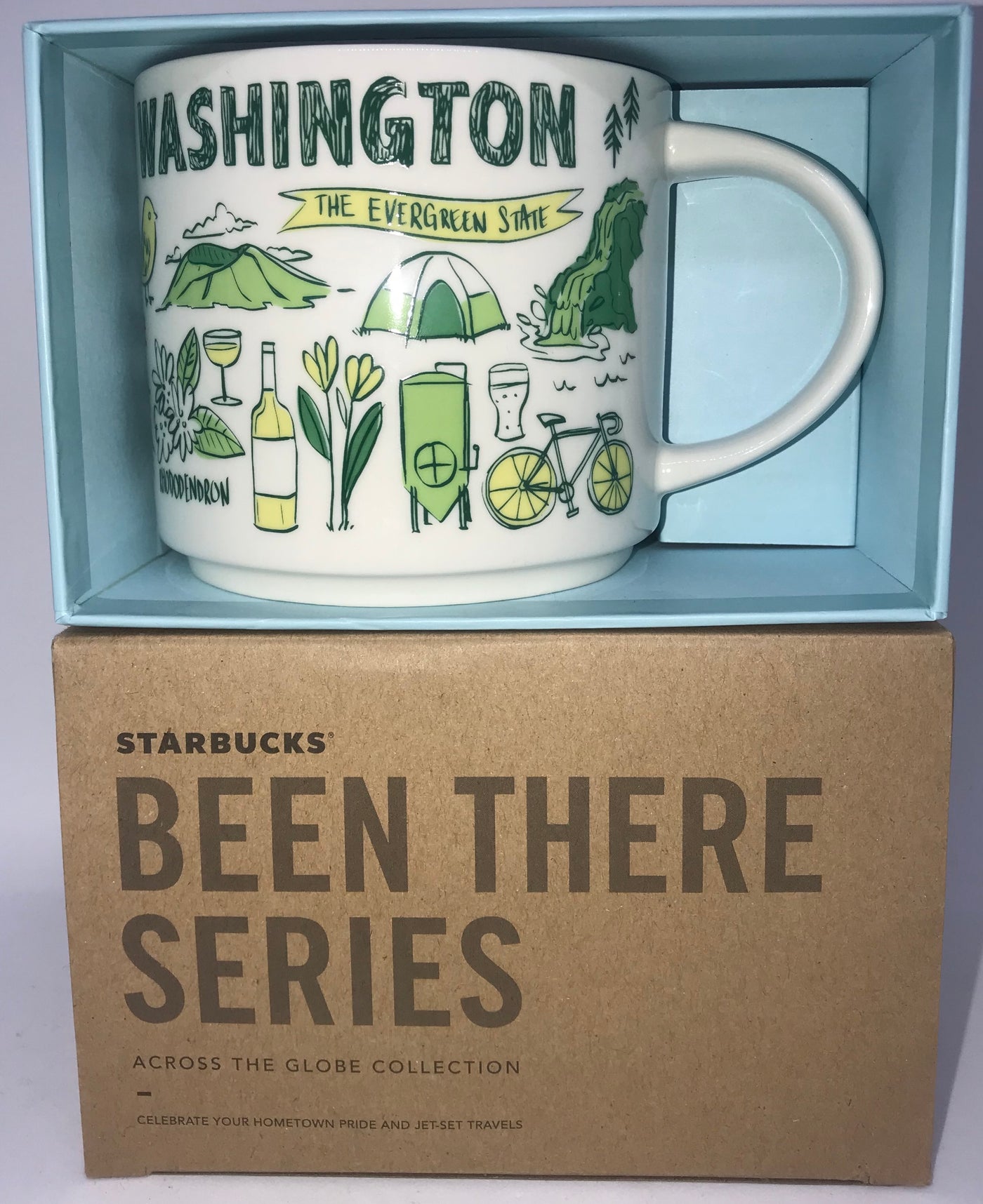 Starbucks Been There Series Collection Washington Coffee Mug New With Box
