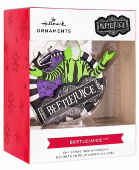 Hallmark Beetlejuice Halloween Christmas Ornament New With Box