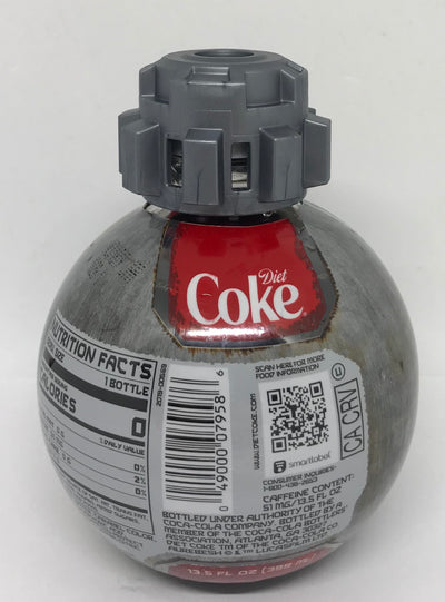 Disney Parks Diet Coke Star Wars Galaxy Edge 13.5 Oz Bottle Thermal Detonator