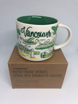 Starbucks Been There Series Collection Vancouver Ceramic Coffee Mug New with Box