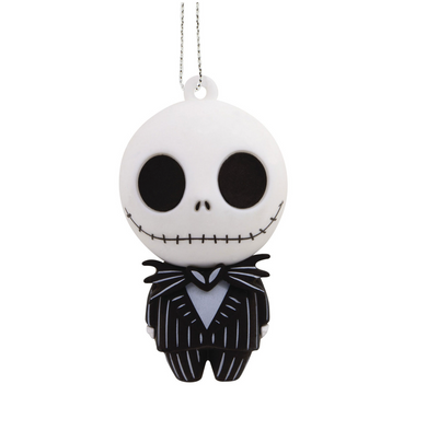 Hallmark Disney Jack Skellington Black Silicone Christmas Ornament New with Tag