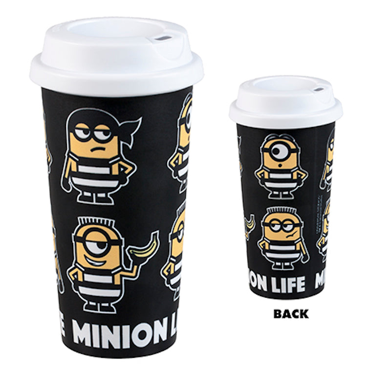 Universal Studios Despicable Me 3 Minion Life Prison Travel Mug New