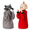 Disney Store Jack-Jack and Raccoon Boxing Puppet Set Incredibles 2 New With Box