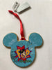 Disney Parks Pop Century Resort Mickey Face Disc Ceramic Ornament New with Tag