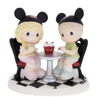 Disney Walt Disney World Boy and Girl Figure by Precious Moments New with Box