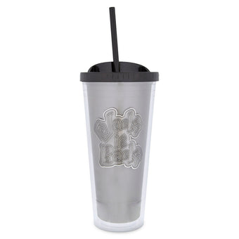 Disney Parks Jack Skellington Double Wall Tumbler with Straw Jack is Back New