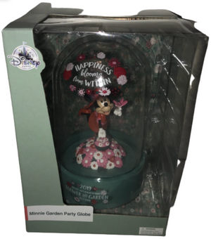 Disney Epcot Flower & Garden 2019 Minnie Happiness Blooms Garden Party Globe New
