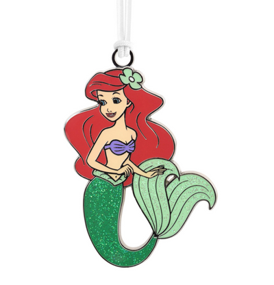 Hallmark Disney Princess Ariel Metal Ornament New with Card