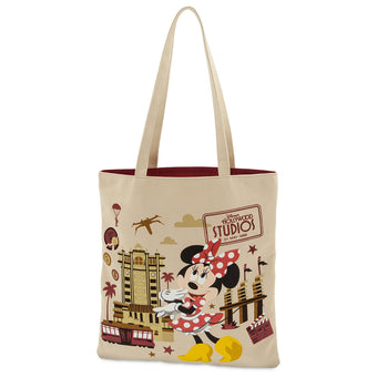 Disney Parks Hollywood Studios Minnie Canvas Tote New with Tags