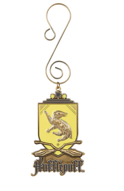 Universal Studios Harry Potter Hufflepuff Quidditch Shield Ornament New with Tag