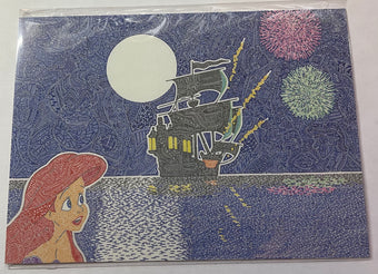 Disney Artist The Little Mermiad by Gregg Visintainer Postcard Wonderground New