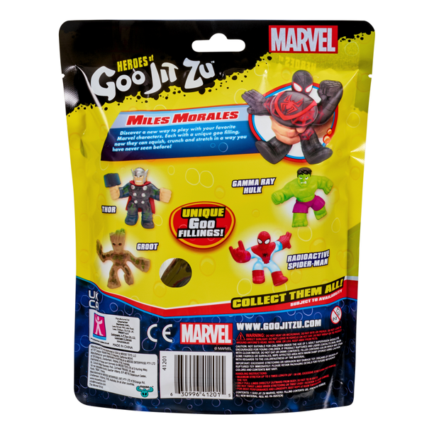 Disney Marvel Heroes of Goo Jit Zu Miles Morales Hero Pack Toy New Sealed