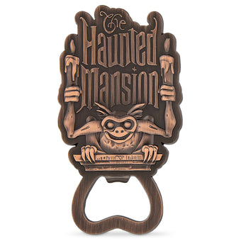 Disney Parks Haunted Mansion 50th Gargoyle Candelabra Bottle Opener Magnet Metal