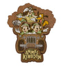 Disney Parks Animal Kingdom Mickey & Friends Safari Wood Magnet New