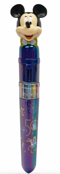 Disney Walt Disney World 50th Mickey Mouse Multicolor Pen New