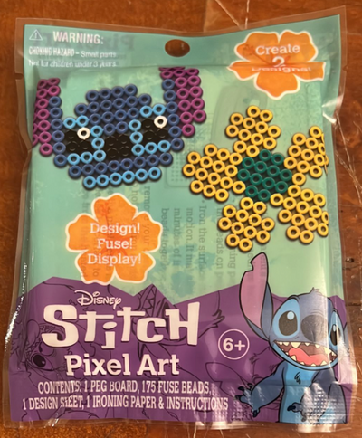 Disney Stitch Pixel Art Kit Toy New Sealed