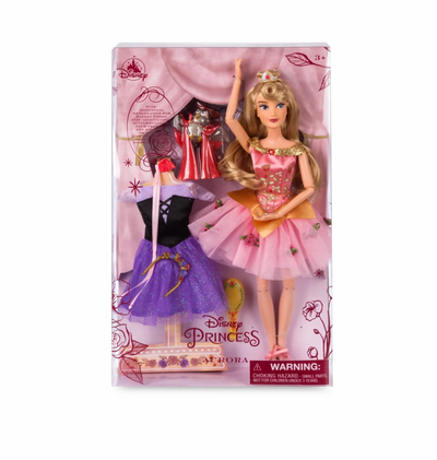 Disney Store Princess Aurora Ballet Doll 11 1/2'' New with Box