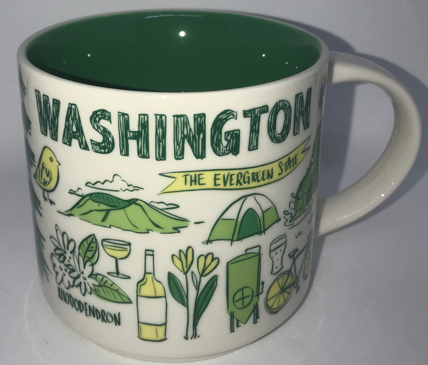 Starbucks Been There Series Collection Washington Coffee Mug New With Box