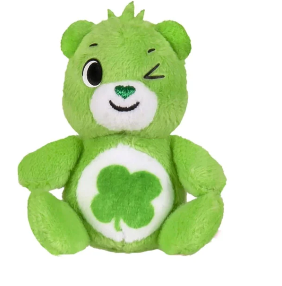 Care Bear 3 Inch Micro Plush Green Good Luck Bear New With Box