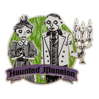 Disney Parks The Haunted Mansion Hosts Pin New With Card