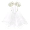 Disney Parks Minnie Mouse Bride Ears Headband New with Tags