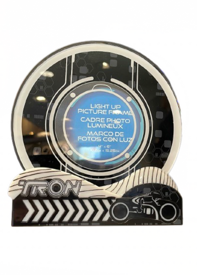 Disney Parks 2023 Tron Lightcycle Run Light Up Picture Photo Frame New