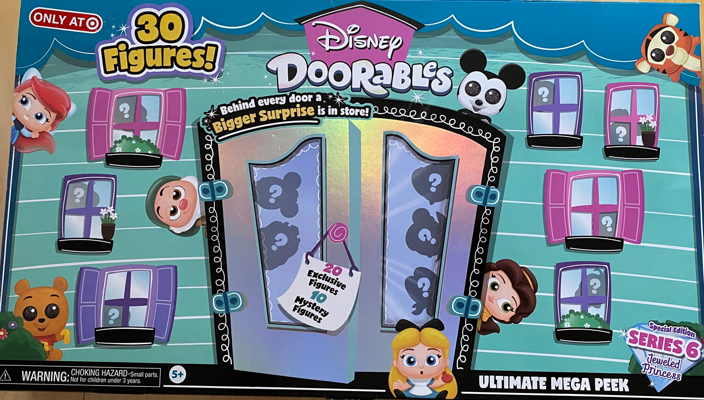 Disney Doorables Special Edition Jeweled Princess Ultimate Mega Peek New w Box