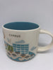 Starbucks You Are Here Cyprus Ceramic Coffee Mug New with Box