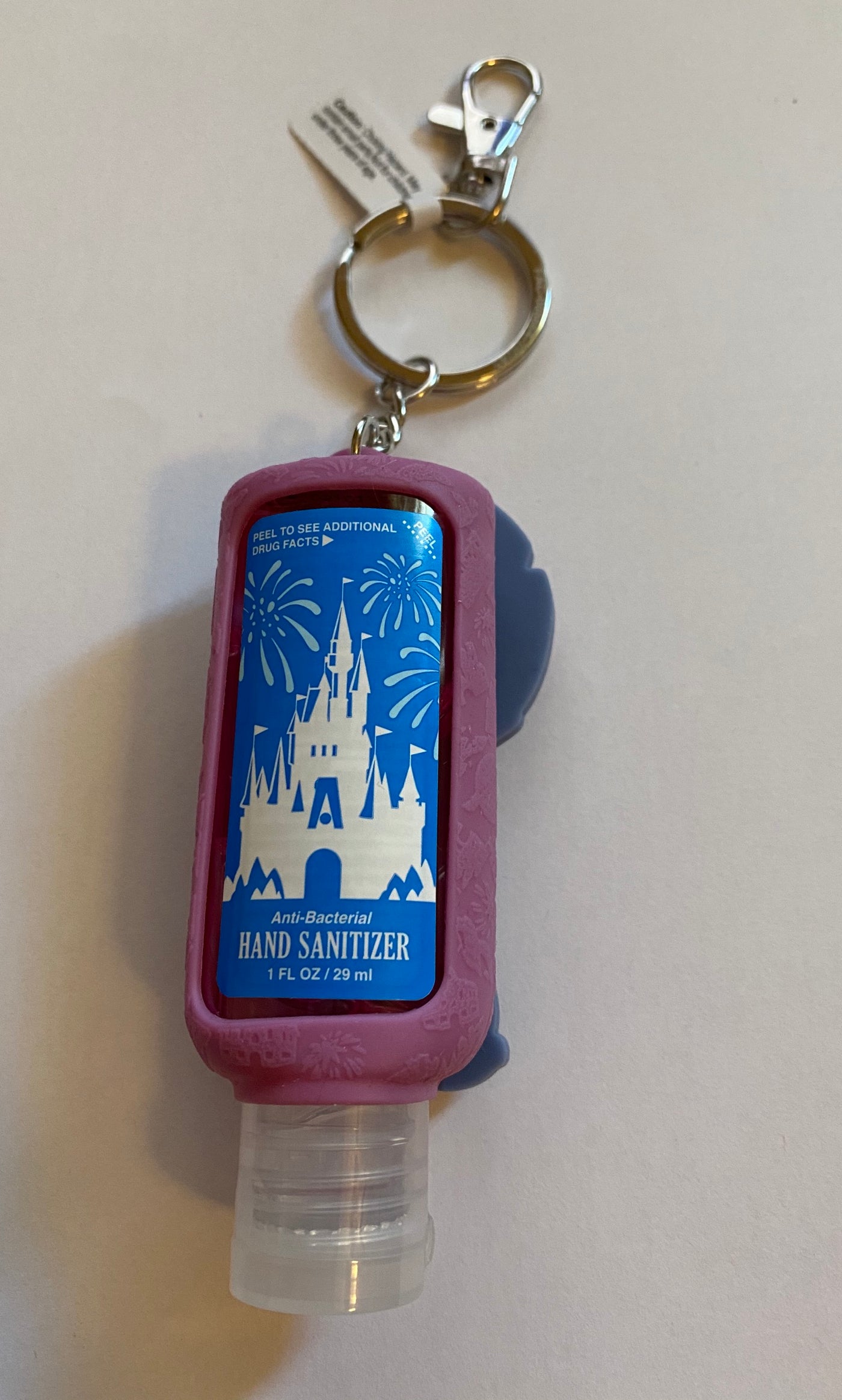 Disney Parks Stitch Hand Sanitizer 1oz Keychain New with Tag