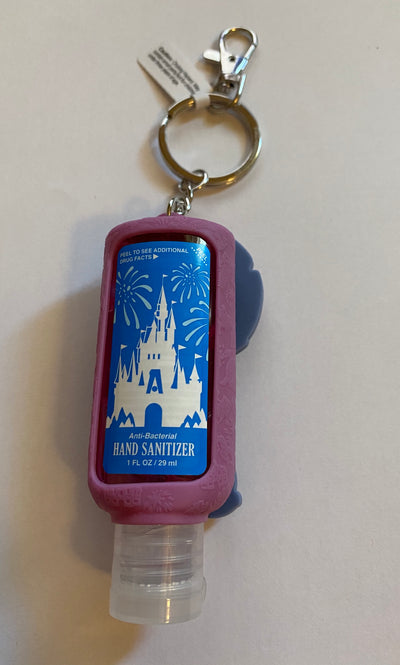 Disney Parks Stitch Hand Sanitizer 1oz Keychain New with Tag