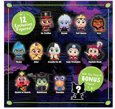 Disney Doorables Villain Collection Peek Includes 12 Exclusive Mini Figures New
