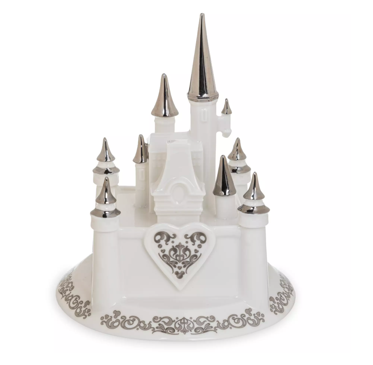 Disney Parks Fairy Tale Weddings Fantasyland Castle Cake Topper New with Box