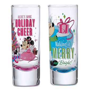 Disney Parks Holiday Cheer Making it Merry Toothpick Holders Set of 2 New w Box