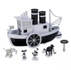 Disney 100 Celebration Steamboat Willie Musical Boat New with Box