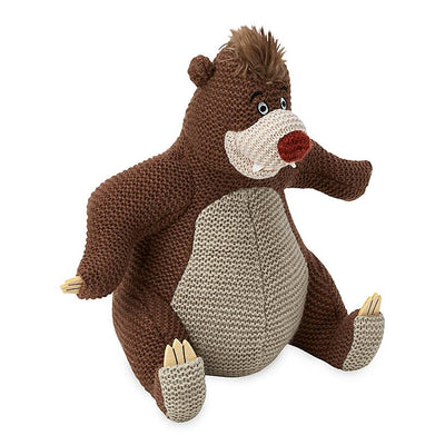 Disney Parks Jungle Book Baloo Cozy Knit Limited Plush New with Tags