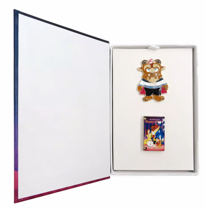Disney Beauty and the Beast VHS Pin Set Limited Release New