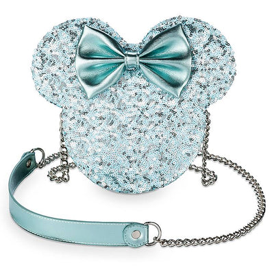 Disney Minnie Mouse Icon Crossbody Bag Arendelle Aqua New with Tags