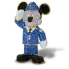 Disney Parks Mickey Mouse Air Force Jeweled Figurine by Arribas Brothers New Box