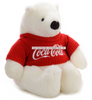Authentic Coca-Cola Coke Polar Bear with Sweater Plush 10 inc New with Tag