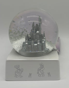 Disney 100 Years of Wonder Walt Disney World Cinderella Castle Snowglobe New Tag
