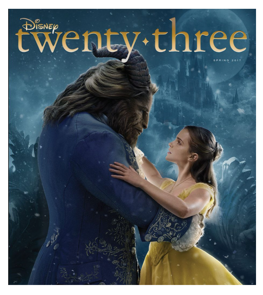 Disney D23 Exclusive Twenty-Three Publication Spring 2017 Beauty New Sealed