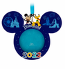 Disney Disneyland 2022 Mickey Pluto Photo Frame Christmas Ornament New with Tag